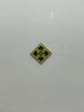 U.S Army 4th Infantry Division Hat Pin | Military Hats & Pins