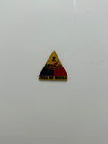 US Army 2nd Armored Division Hell on Wheels Hat Pin | Military Hats & Pins