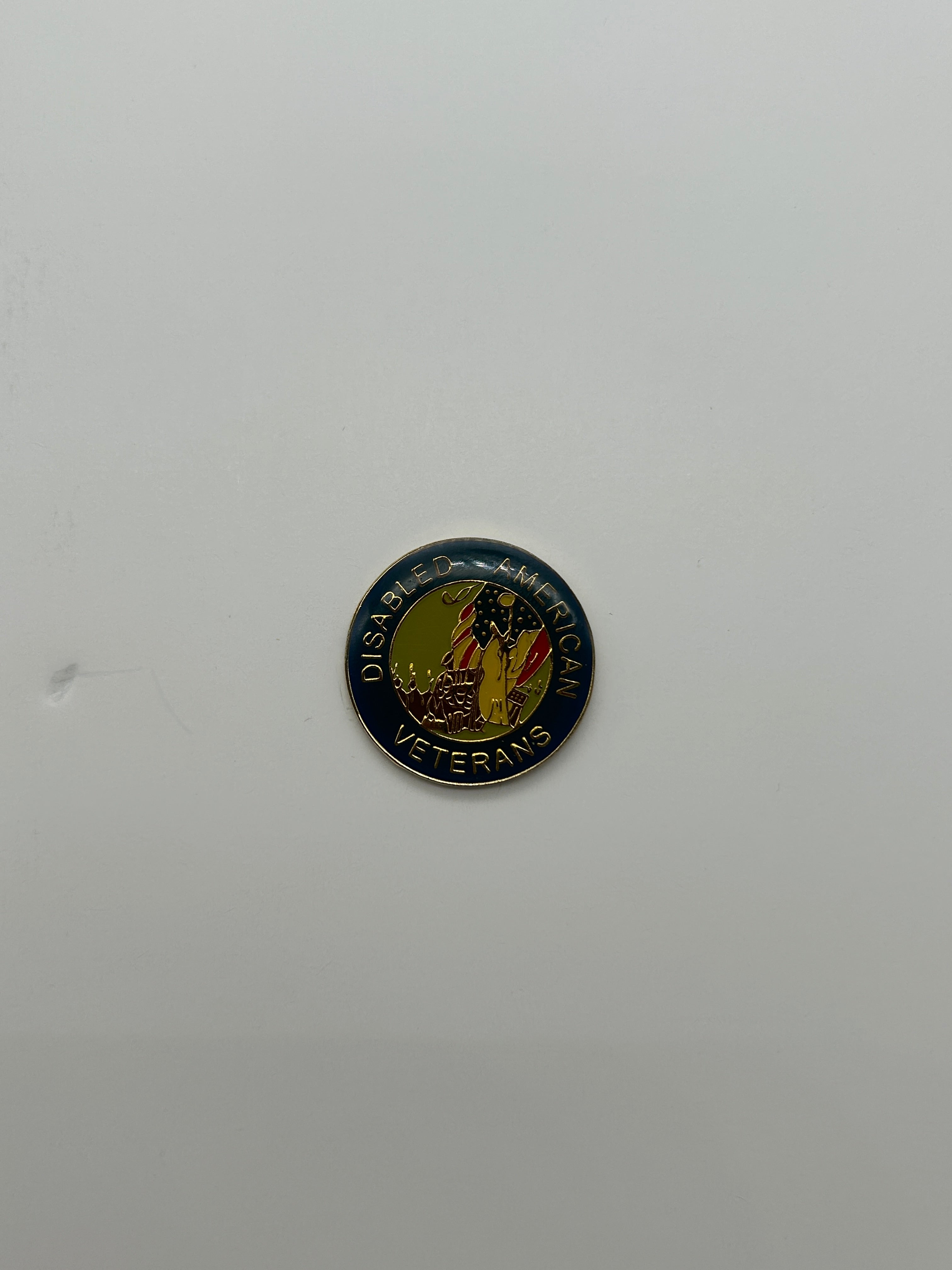 US Army: Disabled American Veterans Lapel-Hat Pin | Military Hats & Pins