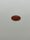 USMC Veteran Lapel Pin Marine Corps Red Enamel | Military Hats & Pins
