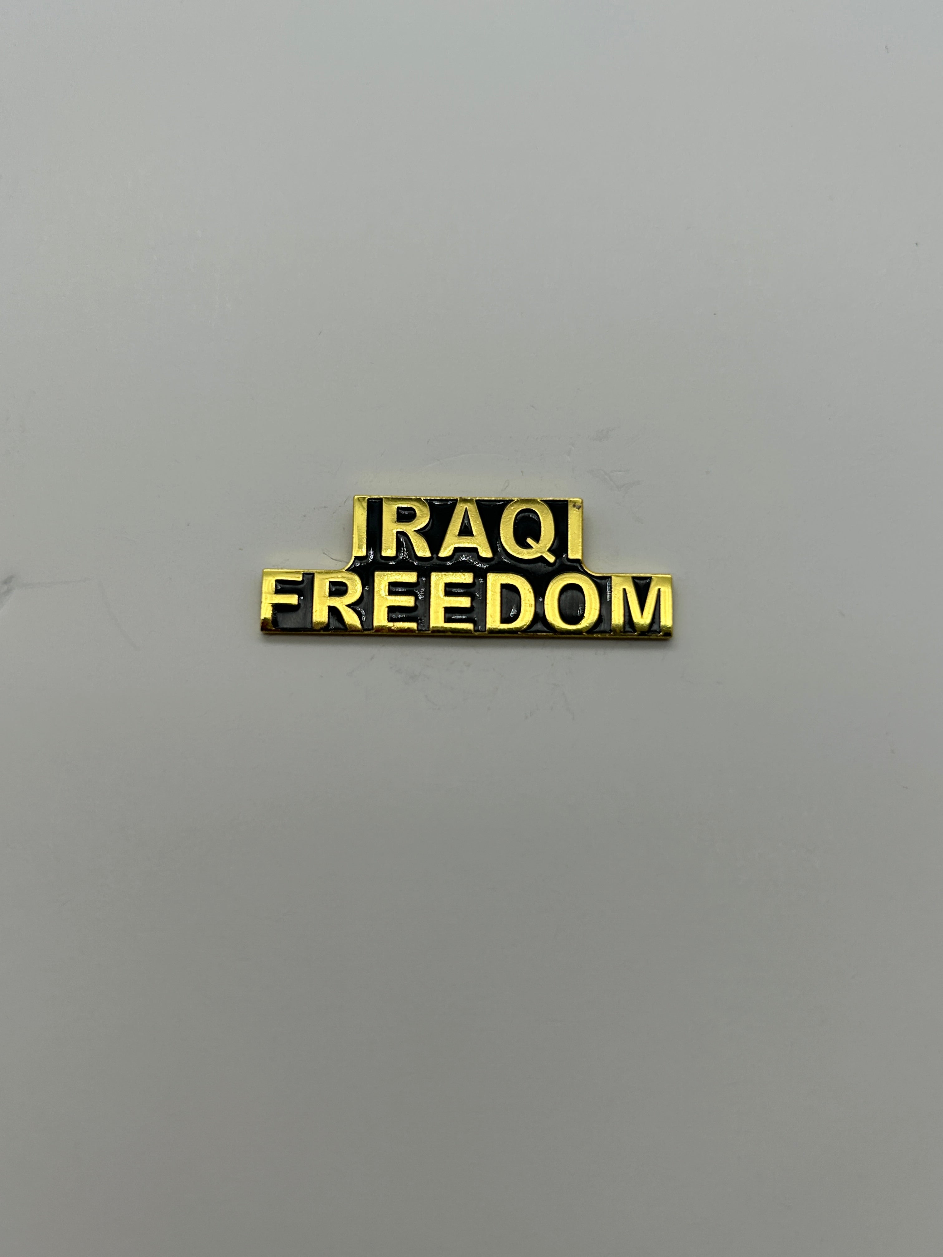 IRAQ Freedom Hat Pin | Military Hats & Pins