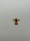 Patriotic Guardian Angel Hat Pin USA Flag | Military Hats & Pins