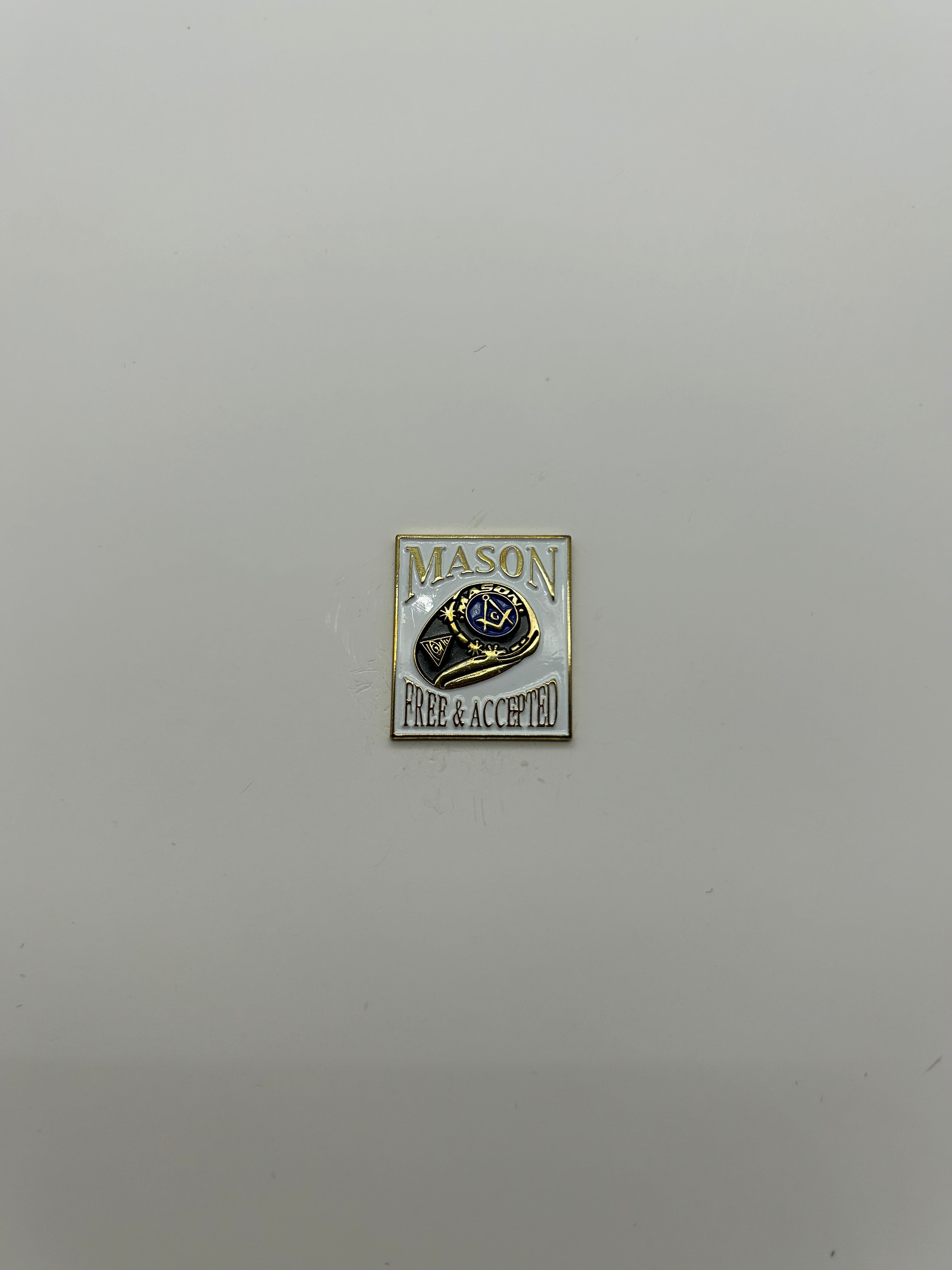 Mason Free & Accepted Hat Pin | Military Hats & Pins