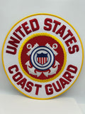 US Coast Guard Patch for Jacket XXL 10 X 10" Military Patch | Military Hats & Pins