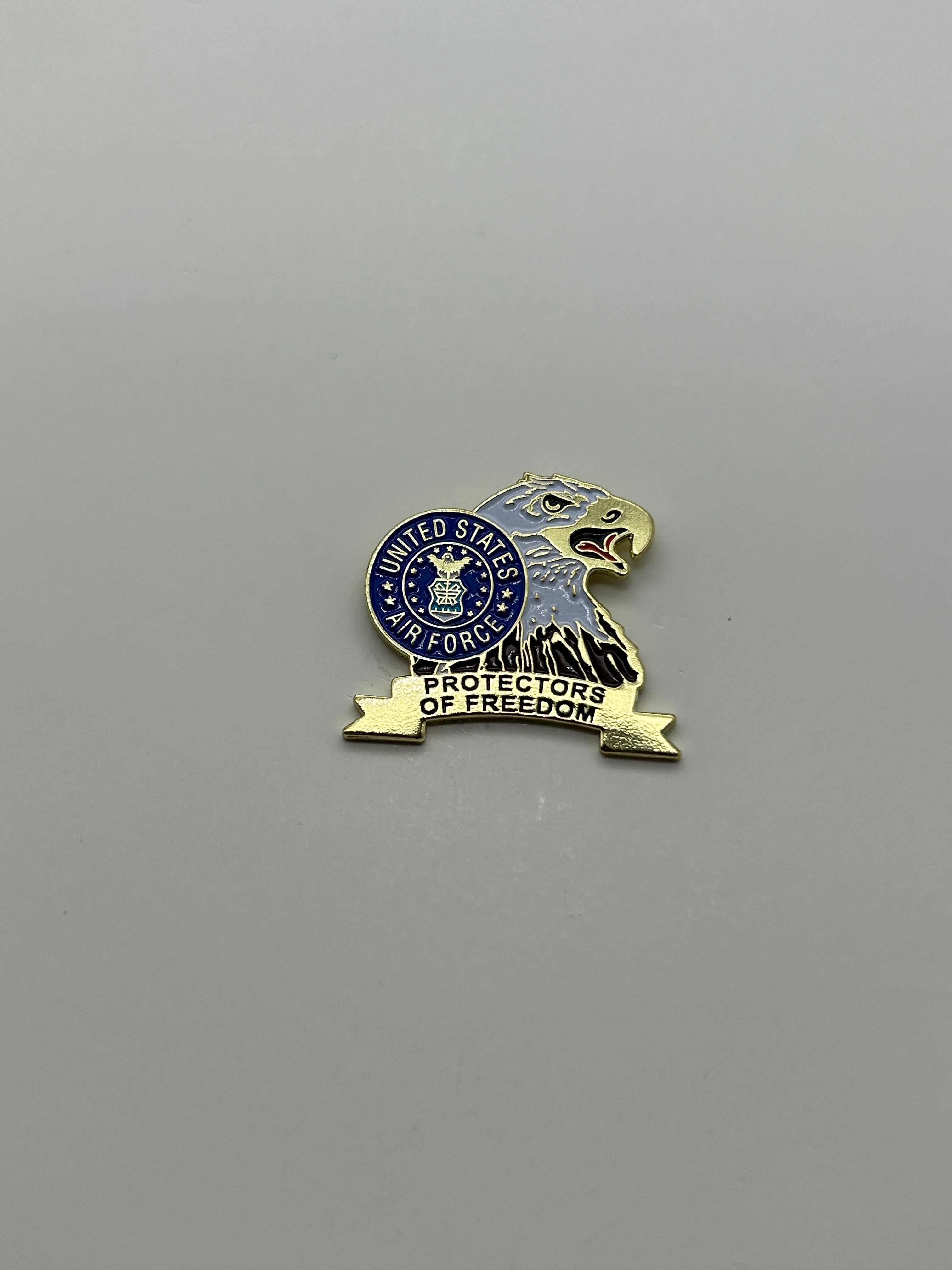US Air Force Eagle Protectors of Freedom Lapel-Hat Pin | Military Hats & Pins