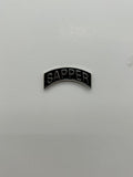 Sapper Black Arch Lapel Hat Pin | Military Hats & Pins