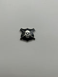 US Army Skull & Crossed Flintlock Pistols Insignia Shield Pin | Military Hats & Pins
