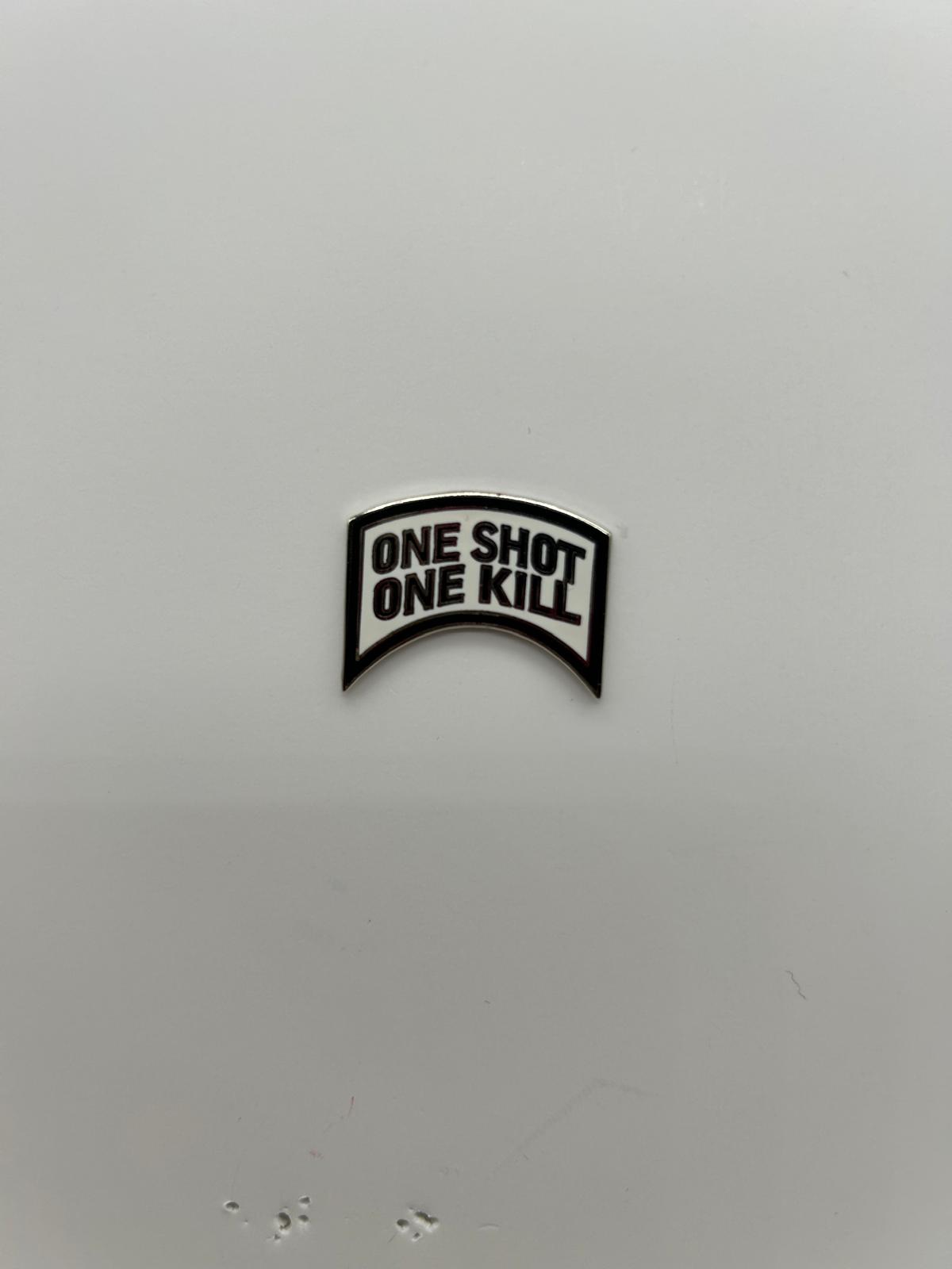 US Army One shot One Kill Lapel-Hat Pin| Military Hats & Pins