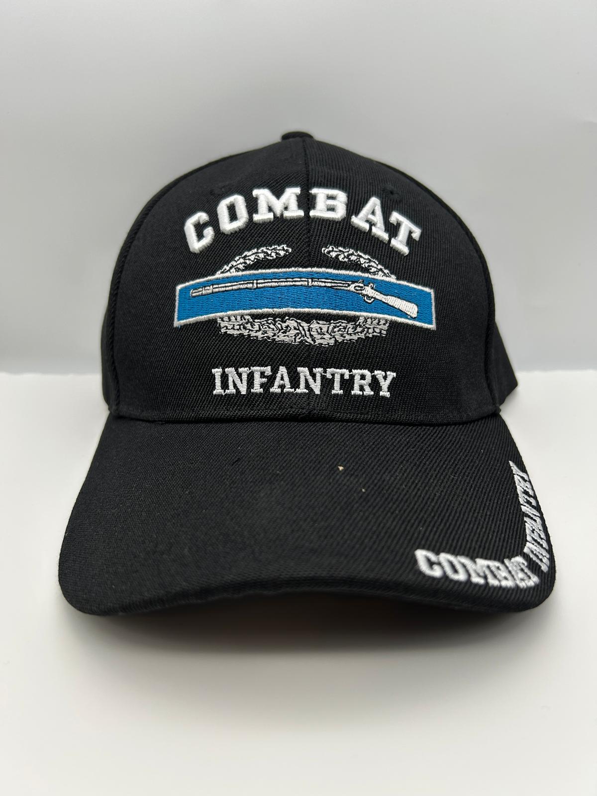 US Army Combat Infantry Hat Army Black Hat Army Baseball Cap