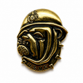 Bulldog Head Lapel-Hat Pin | Military Hats & Pins