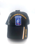 US Army 173rd Airborne Brigade Military Cap – Black “Sky Soldiers” Embroidered Logo, Adjustable One Size Cap | Military Hats & Pins